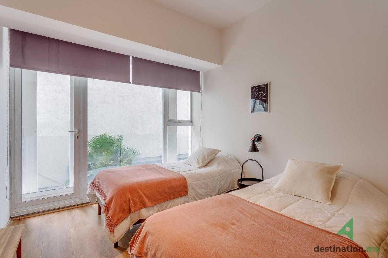 Lovely & Spacious Apartment With Pool & Gym In La Condesa - Icon 멕시코 시 외부 사진
