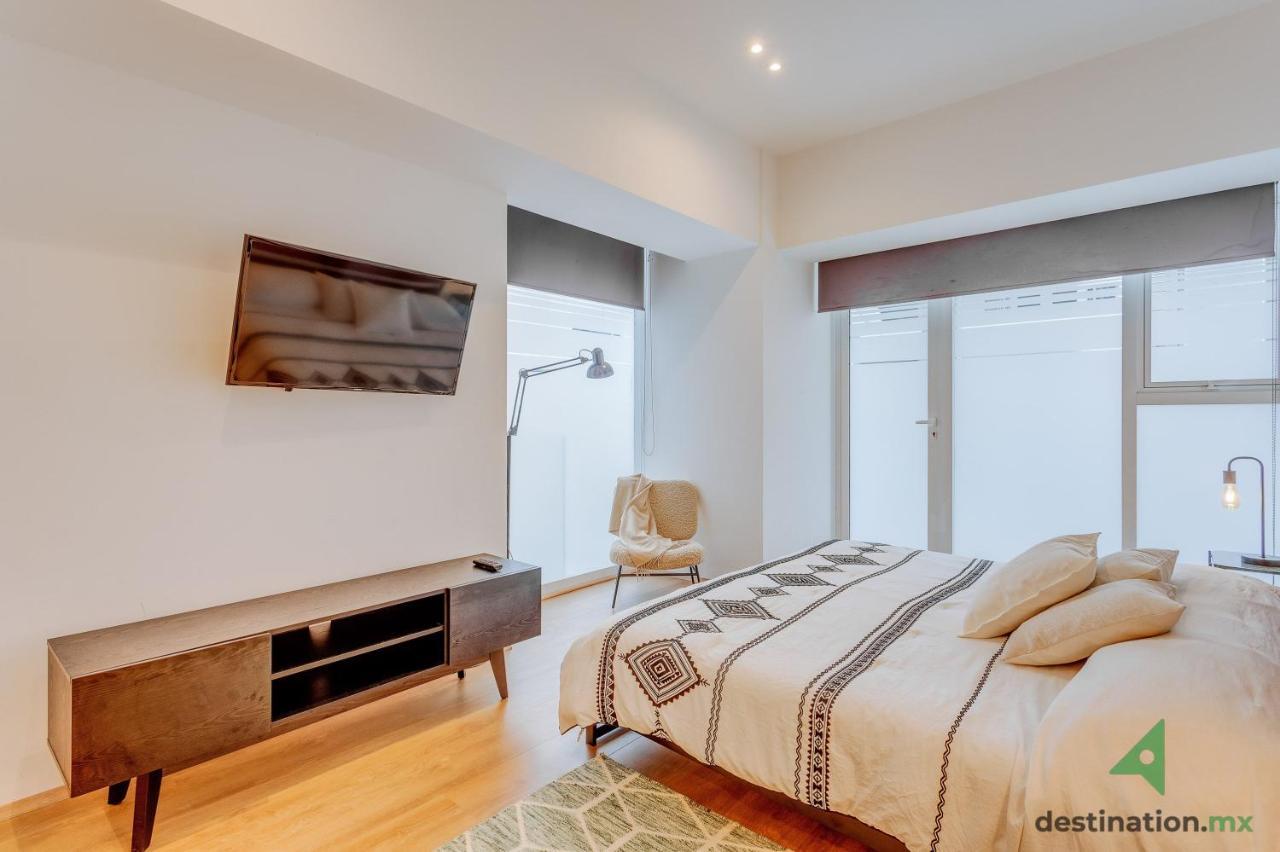 Lovely & Spacious Apartment With Pool & Gym In La Condesa - Icon 멕시코 시 외부 사진